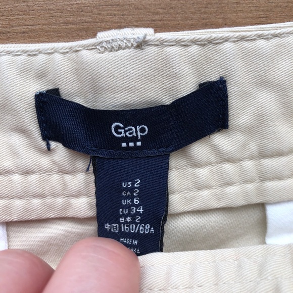 GAP 3” Chino Boat Short Anchorage Cream - Picture 3 of 9